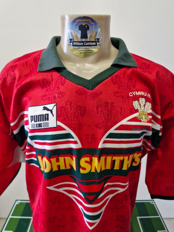 Camisa Rugby País de Gales 1995