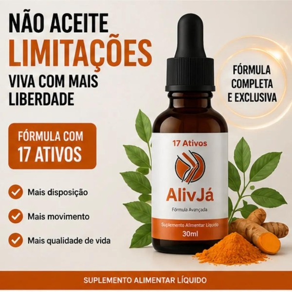 Alivjá - Kit com 3 Frascos + Frete Grátis