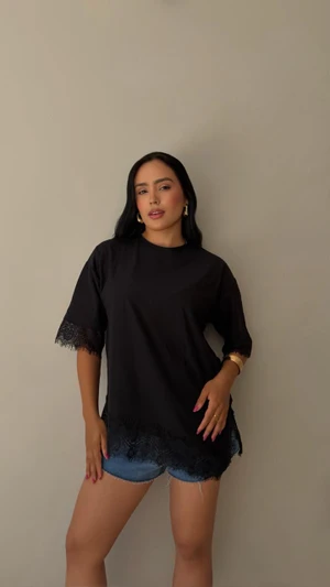 BLUSA ALINE ALGODÃO RENDA
