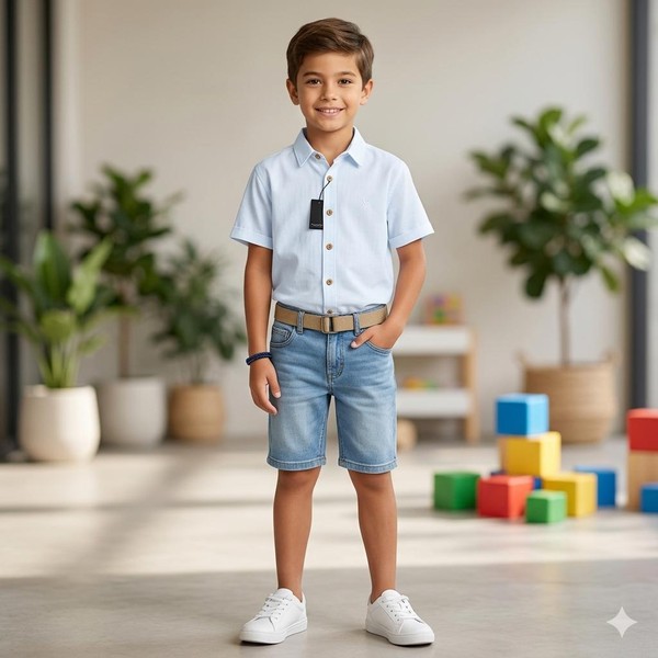 CAMISA VISCOSE LINHO COM BOTOES DE MADEIRA RICCO CREME 5122 