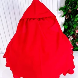 Vestido Temático - Chapeuzinho Vermelho Com Capa