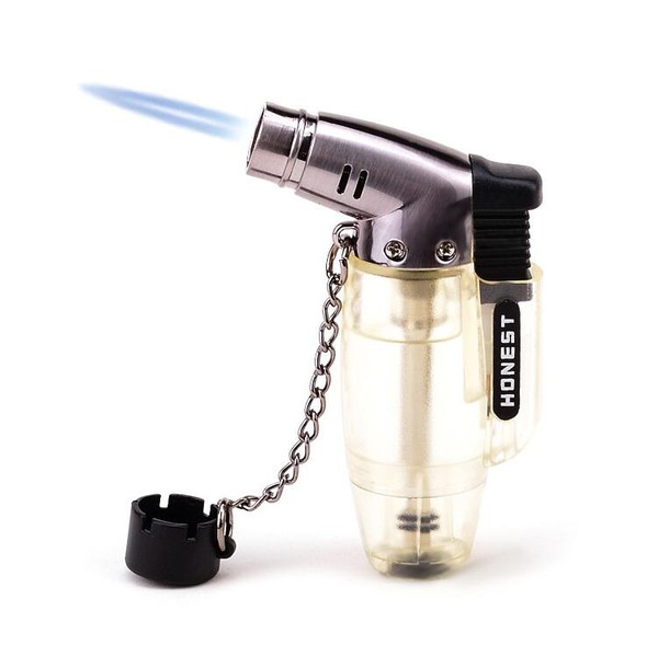 Isqueiro Maçarico Honest 261 - Transparente (1 Chama)