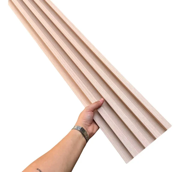 Painel Ripado Interno WPC de 290cm x 16cm (0,464M²)