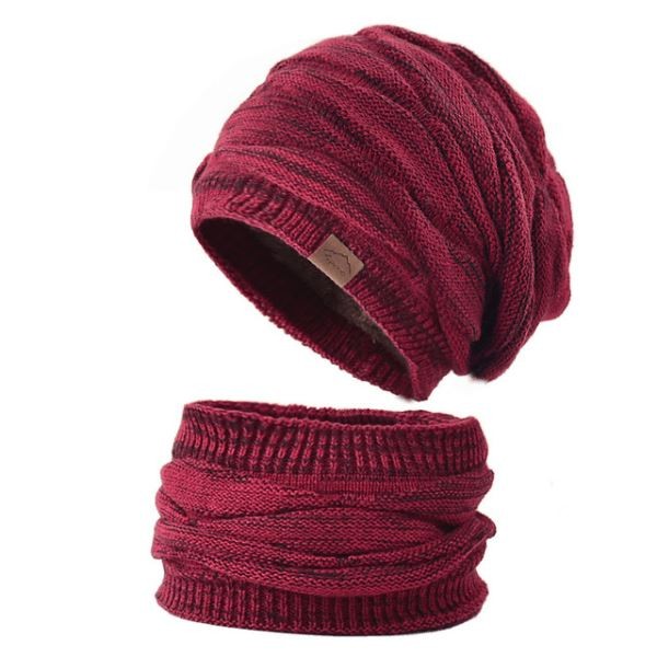 Gorro e Protetor de Pescoço Lã Feminino WinterWonder