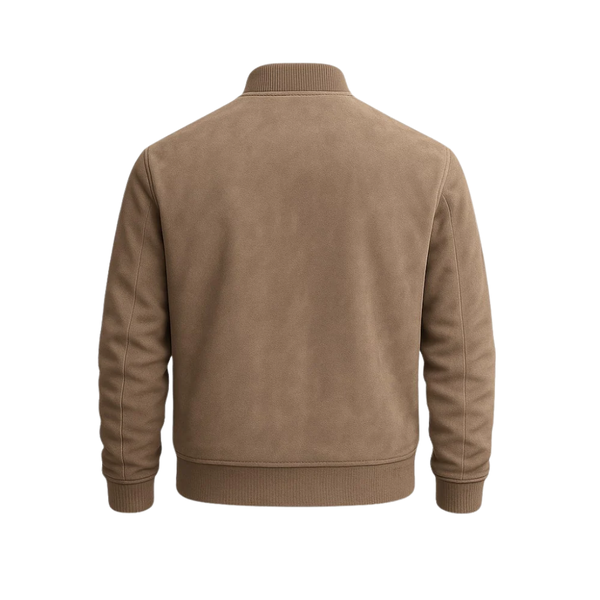 Jaqueta Masculina de Suede Old Money Matezzo