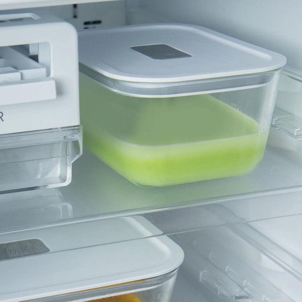 Pote de vidro hermético Ou 1,2L Linha Fresh Lock