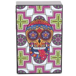Cigarreira de Plástico - Caveira Mexicana 6