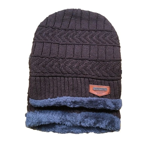 Conjunto Touca Gorro Térmico com Cachecol