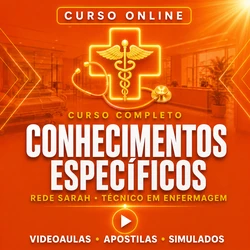 Curso Técnico em Enfermagem - Rede Sarah | Videoaulas + Apostilas + Simulados