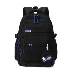 Mochila estudante redução de carga mochila grande capacidade moda 
