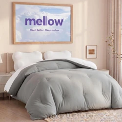 Edredom Mellow Marshmellow Full/Queen - Extra Fofinho com Recheio Duplo Alternativo ao Pluma, Equilibrado para Todas as Estações, Tecido Oeko-TEX Classe I, Costura em Caixa, Lavável à Máquina