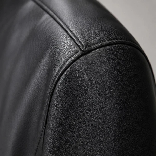 [LEVE 2 PAGUE 1] Jaqueta Masculina Vossler em Couro Legítimo Premium +BRINDES: Relógio, Cinto e Carteira