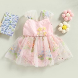 Vestido Tule Jardim Encantado