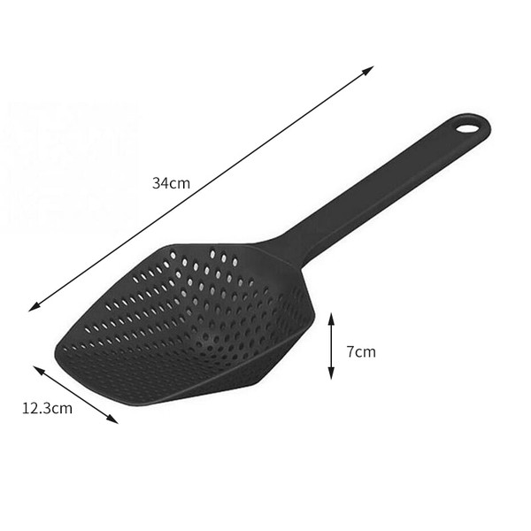 Grande filtro para a cozinha, colher do funil para o alimento fritado, vegetal, água, portable, ferramentas de cozimento home