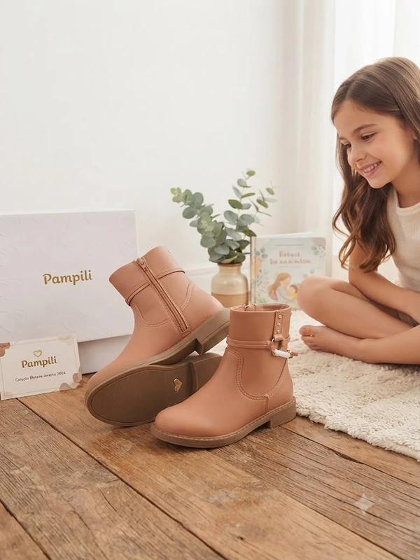 BOTA INFANTIL PAMPILI CANO MEDIO  SAFIRA  CARAMELO 279095 