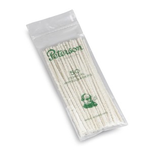 Limpador de Cachimbo de Algodão Peterson - Pacote com 50