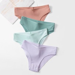 Calcinhas Antibacterianas - Compre 5, Leve 10 | 100% Algodão | Cores Aleatórias
