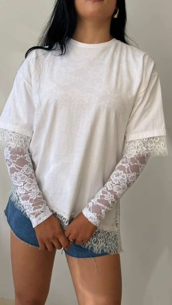 BLUSA ALINE ALGODÃO RENDA
