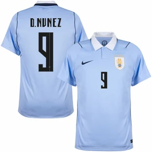 Camisa Seleção Uruguai Home 2026/27 D. Nunez 9