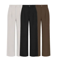 [LEVE 3 PAGUE 2] Calça Feminina Helena em Seda Gelo e Elastano (Elegante, confortável e irresistível!)
