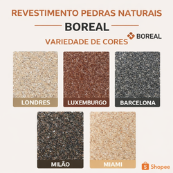 Pedras Naturais cor Ravena 4kg