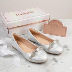 SAPATILHA PAMPILI SUPER FOFURA PRATA - 295333
