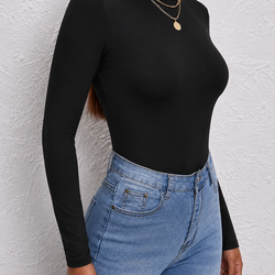 Top Cropped Manga Longa
