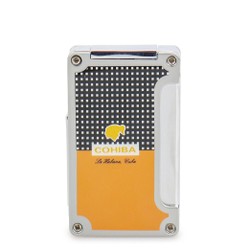Isqueiro Maçarico com Furador Cohiba 816 - Amarelo (1 Chama)