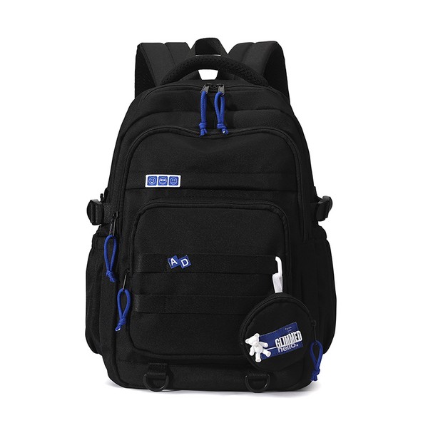 Mochila estudante redução de carga mochila grande capacidade moda 
