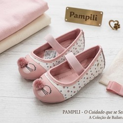 SAPATILHA PAMPILI FOFURINHA ROSA BLUSH SINT - 203312