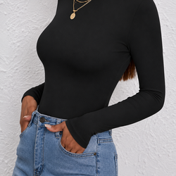 Top Cropped Manga Longa