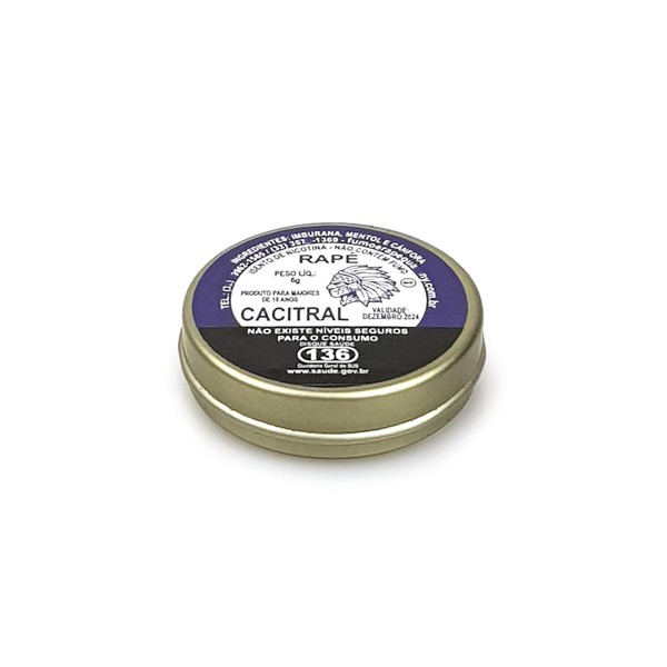 Rapé Guarany Cacitral - Lata 6g