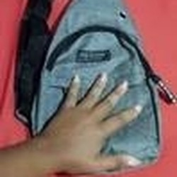 Mochila masculina bolsa impermeável de ombro pequena enviar cor aleatória