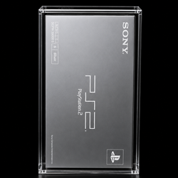 Case Acrílica Premium para PlayStation 2 Fat Silver
