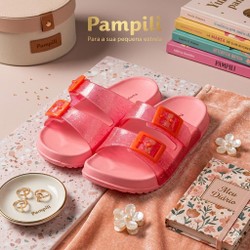 CHINELO PAMPILI FUN GLEE ROSA PVC EXP - 707003