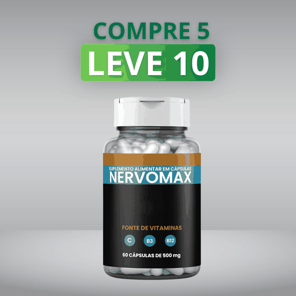 Nervomax - 10% de Desconto no Pix + Frete Grátis