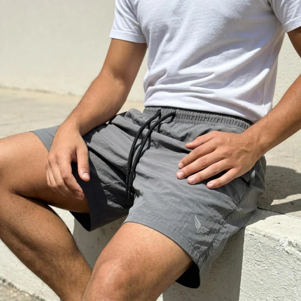 [Pague 4, Leve 8] Bermuda Tork Masculina em Nylon Texturizado de Alta Performance com Cós Elástico Reforçado e Ajuste Tático