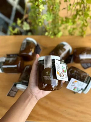 Geleia de Figo Laranja e Canela