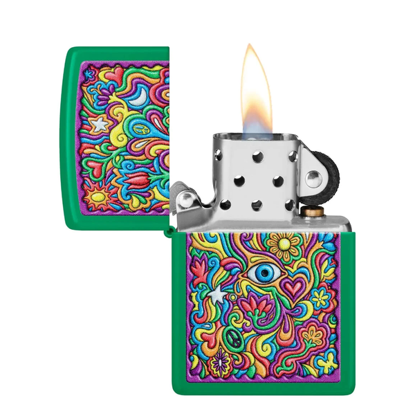 Isqueiro Zippo Abstract Trippy Design