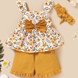 Conjunto Bow Floral