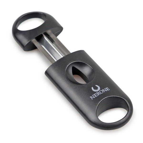 Cortador de Charutos Nerone V-Cut Black