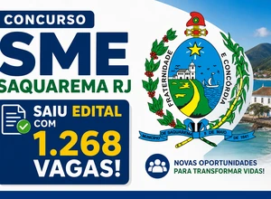 Concurso SME Saquarema RJ: edital publicado com 1.268 vagas na Educação