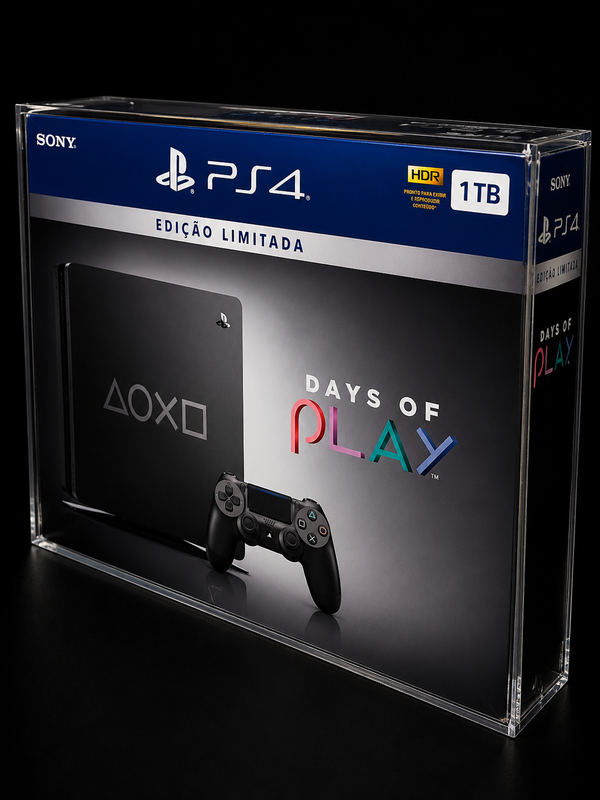 Case Acrílica Premium para PlayStation 4 Slim