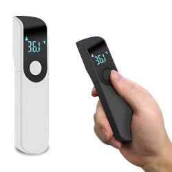 Termômetro médico para febre ir, termômetro digital para ouvido, criança, adulto, sem contato, temperatura corporal ou mini oxímetro, ferramenta de oxigênio no sangue