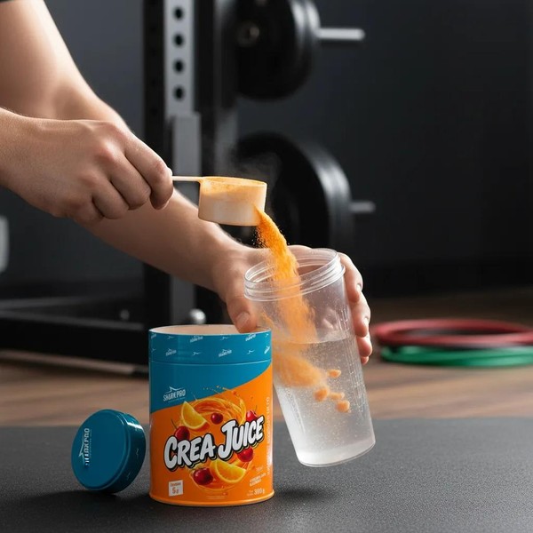 CREATINA MONOHIDRATADA CREA JUICE - 300G - SHARK PRO