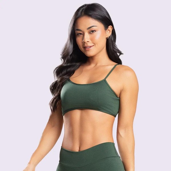 Kit 3 Top Cropped de Academia com Decote nas Costas - Alças Finas e Tecido Leve