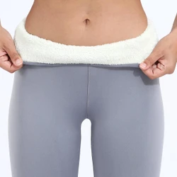  legging termica peluciada gola alta 