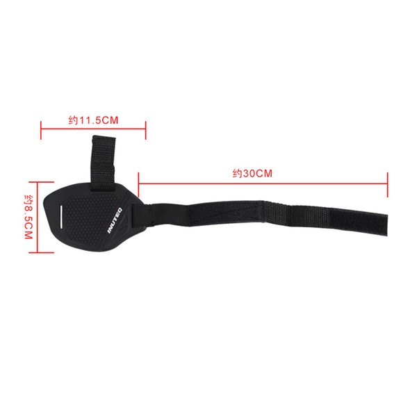 Almofada de mudança de motocicleta capa protetora de borracha ajustável shifter escudo anti deslizamento almofada sapato capa proteção de sapato da motocicleta