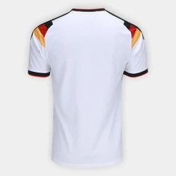 Camisa Seleção Alemanha Home Torcedor 2026 s/n Adidas Masculina - Branco