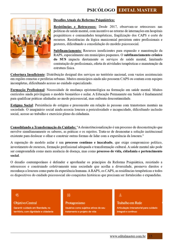 Psicólogo - Ministério da Saúde